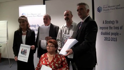 Junior Ministers launch consultation on draft Disability Strategy, 25 April 2012