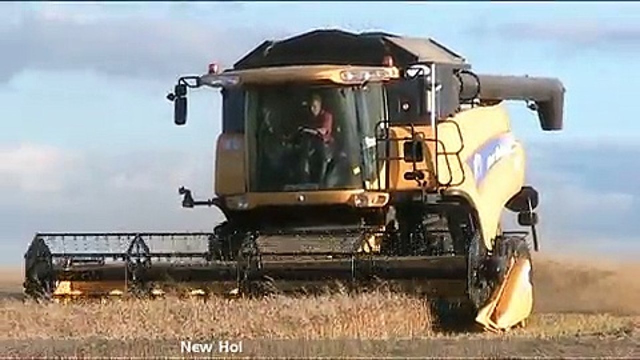 New Holland CR9060 Elevation Wheat Harvest 2010-johnwandersonagain