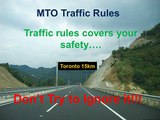 Recently Released MTO Traffic Rules - Follow To Stay Safe