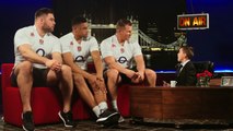 Harry Westlake meets Dylan Hartley, Luther Burrell and Kieran Brookes