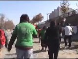 Brutal Represión en Marcha por el Mapocho a pobladores