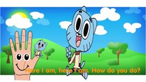 The Amazing World of Gumball Finger Family Collection Cartoon Animation Nursery Rhymes for Children