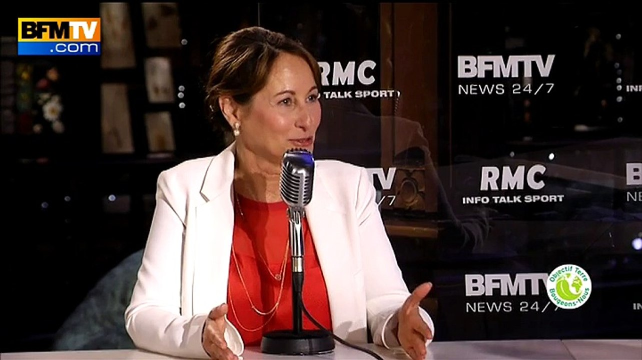 Ségolène Royal préfère en rire...