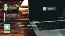 After Effects Project Files - Minimal Lower Thirds - VideoHive 10131363