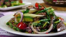 Beef Salad Thai Style