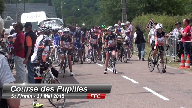 Championnat de bourgogne pupilles Route St Firmin 31/05/2015