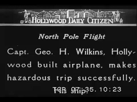 North Pole Flight, 1928