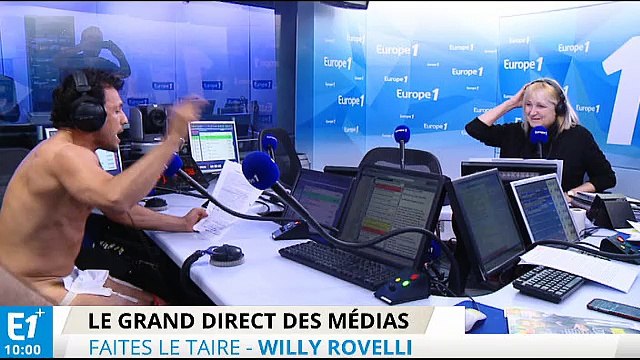 Willy Rovelli à poil sur Europe 1 !