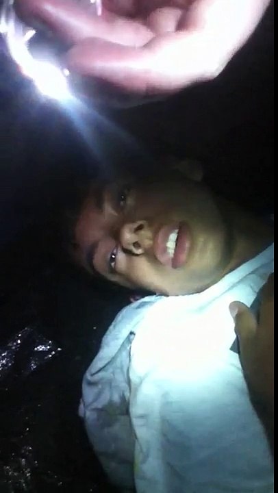 Alan passed out
