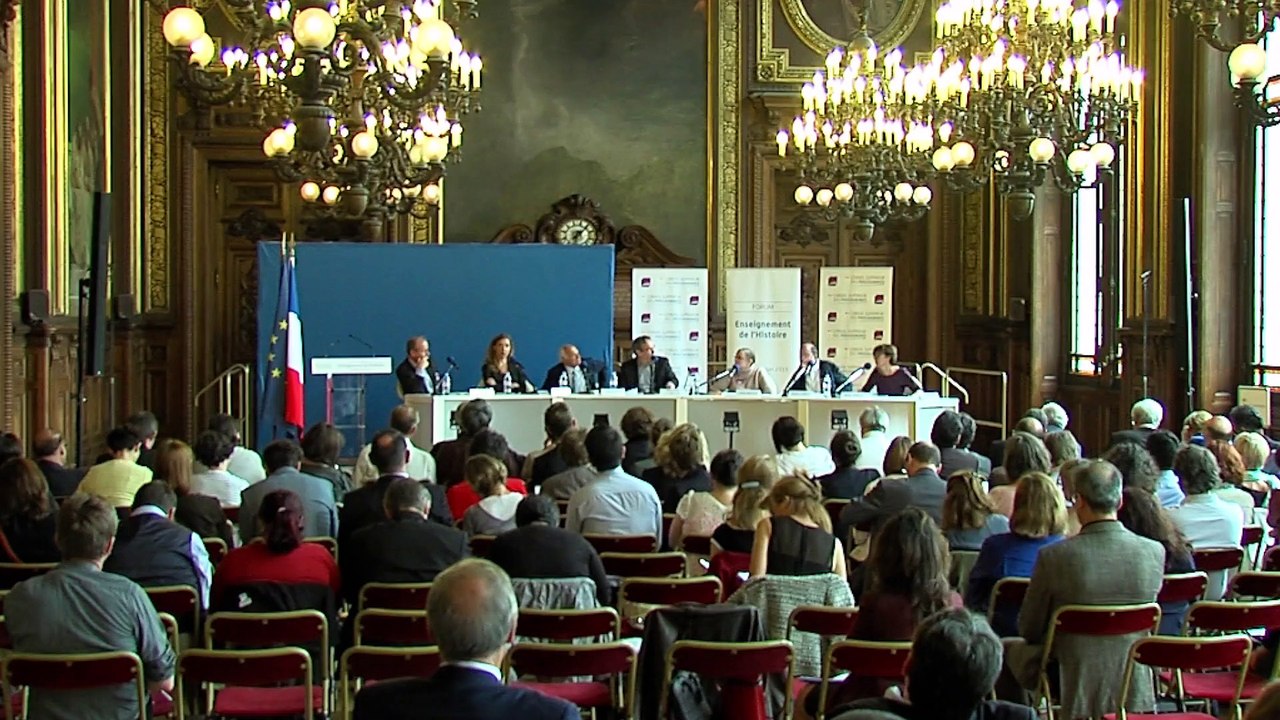 Forum sur l'enseignement de l'Histoire : point presse de Michel Lussault, président du Conseil supérieur des programmes