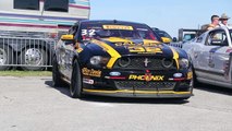 Ford Mustangs in GTS Class of the Pirelli World Challenge 2015