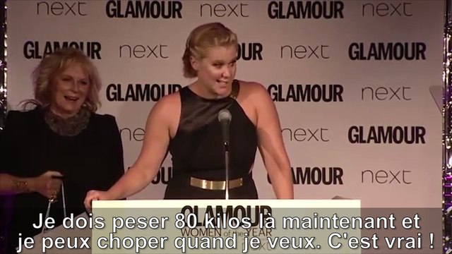 Ce discours hilarant (et feministe) de l'actrice Amy Schumer montre pourquoi cette comique devrait être connue en France