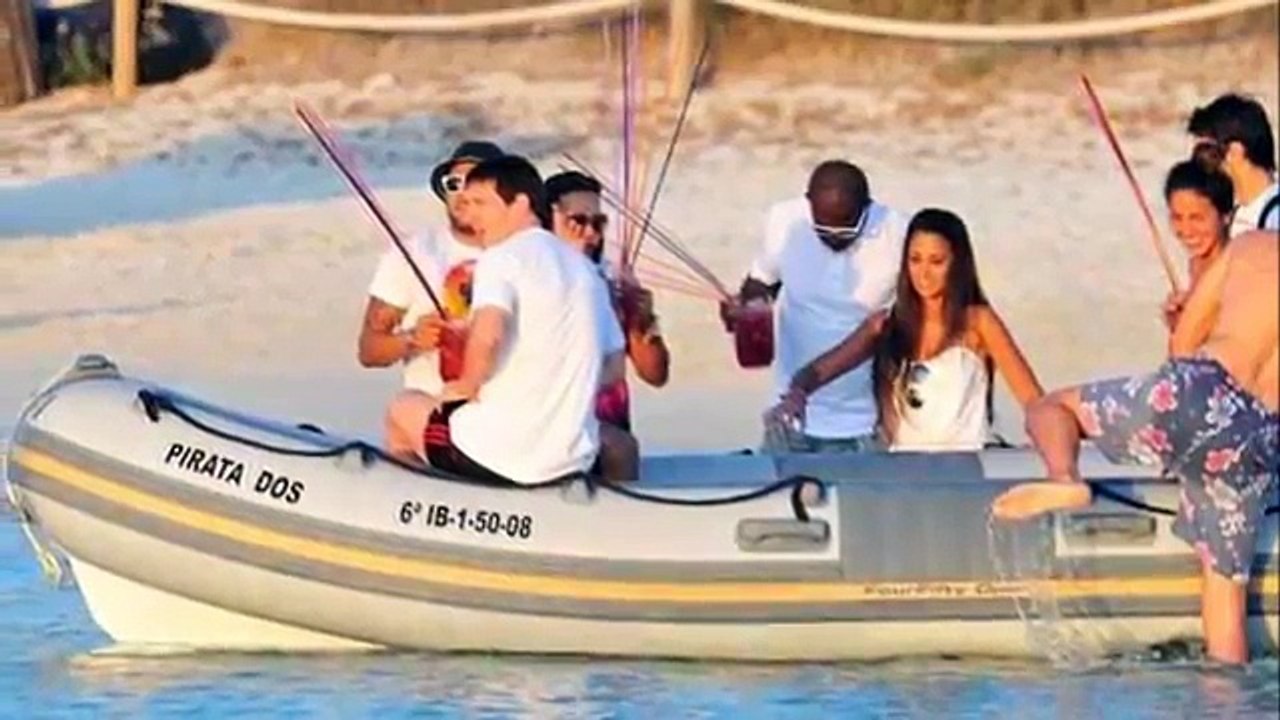 Lionel Messi y Antonella Roccuzzo