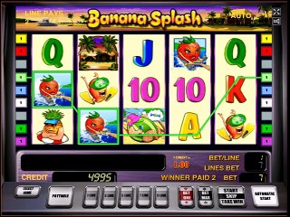 Обзор слота Banana Splash от игрового клуба Vulcan-Igrovye-Avtomati.Com