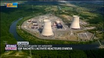 EDF rachète l'activité réacteurs d'Areva