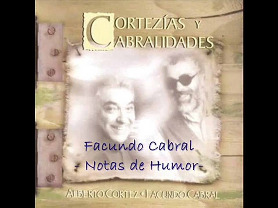 Facundo Cabral: Notas de Humor
