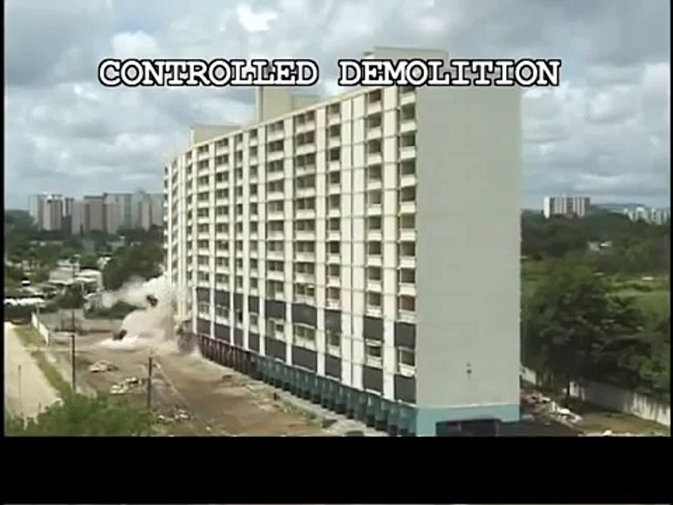 Controlled Demolition vs Collapse by Structural Failure