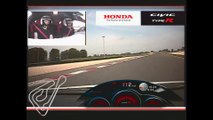 Honda Civic Type R 2015 - Essai au Slovakia Ring avec Tiago Monteiro (WTCC)
