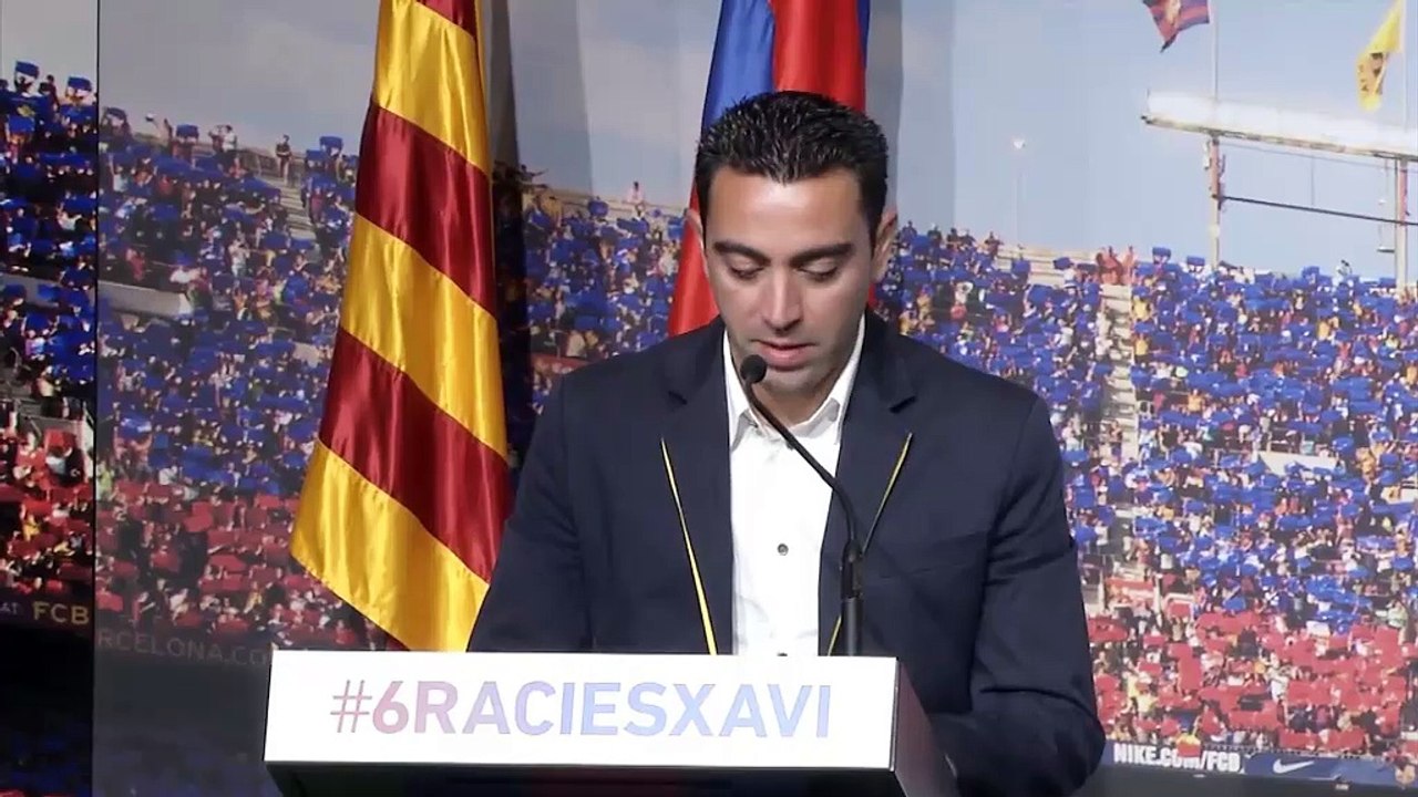 Xavis emotionaler Abschied: 'Bin so dankbar'