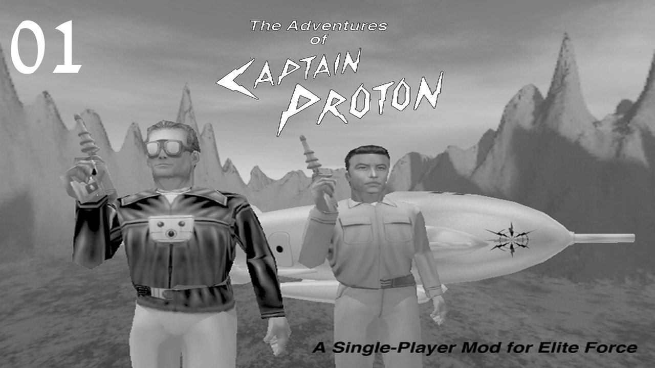 Let's Play The Adventures of Captain Proton - #01 - Rückkehr des Helden der Galaxis