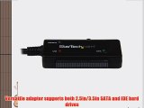 StarTech.com USB 3.0 To SATA/IDE Hard Drive Adapter Converter (USB3SSATAIDE)