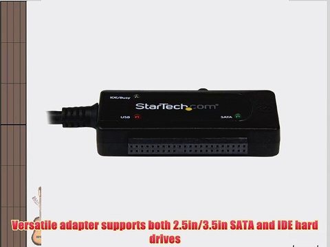 StarTech.com USB 3.0 To SATA/IDE Hard Drive Adapter Converter (USB3SSATAIDE)