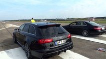 Audi RS6 C7 ABT 700hp Acceleration & Brutal Sound