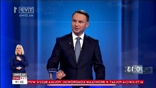 Debata Duda - Komorowski, cz. 2 (armia, bezrobocie)