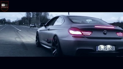 BMW 650i Coupe Acceleration 0-200 Sound and Burnout