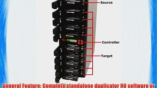 SySTOR 1:9 SATA Hard Disk Drive / Solid State Drive (HDD/SSD) Clone Duplicator/Sanitizer -
