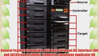 SySTOR 1:16 SATA/IDE Combo Hard Disk Drive / Solid State Drive (HDD/SSD) Clone Duplicator/Sanitizer