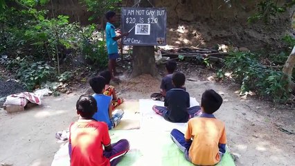 So chocking video : someone teaching english sentences to young indian boys : "Im not gay, but $20 is $20