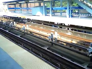 Septa's Market Frankford-Line "A" Train Serving Tioga Station Eastbound