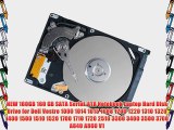 NEW 160GB 160 GB SATA Serial-ATA Notebook Laptop Hard Disk Drive for Dell Vostro 1000 1014