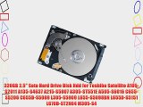 320GB 2.5 Sata Hard Drive Disk Hdd for Toshiba Satellite A105-S2011 A135-S4637 A215-S5807 A305-ST551E