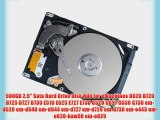 500GB 2.5 Sata Hard Drive Disk Hdd for eMachines D620 D720 D725 D727 D730 E510 E625 E727 E730