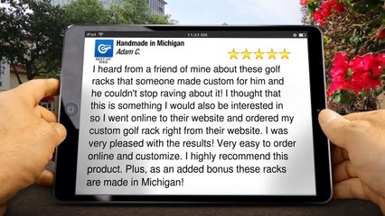 Handmade in Michigan Impressive 5 Star Review by Adam C, call us today at 586-524-3527
