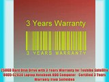 250GB Hard Disk Drive with 3 Years Warranty for Toshiba Satellite U405-S2830 Laptop Notebook