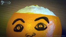 Mochileros: COMO PELAR UNA NARANJA // How to peel an orange