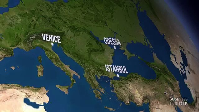 What Europe would look like if all the Earths ice melted