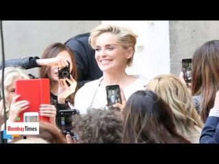 Sharon Stone Says Men Never Approach Her because They're Afraid of Her Sex Symbol Status