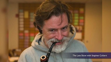 Stephen Colbert introduces 'Late Show' websites, loses beard