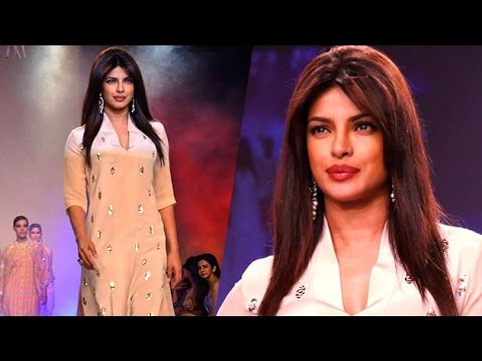 Lakme Fashion Week | Priyanka Chopra Walks For Neeta Lulla