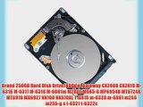 Brand 250GB Hard Disk Drive/HDD for Gateway CX2608 CX2619 M-6316 M-6317 M-6318 M-6801m M280E
