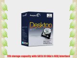 Seagate 1TB Desktop HDD SATA 6Gb/s 64MB Cache 3.5-Inch Internal Drive Retail Kit (ST310005N1A1AS)
