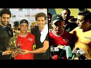 Salman, Aamir, Hrithik & Others @ Celebrity Football Match