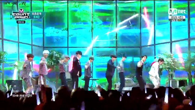 150604 EXO MCD LOVE ME RIGHT