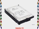 WD Red 1TB NAS Hard Drive: 1 to 8-bay RAID Hard Drive: 3.5-inch SATA 6 Gb/s IntelliPower 64MB