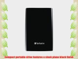 Verbatim Store 'n' Go SuperSpeed 500 GB USB 3.0 Portable External Hard Drive Black 97397