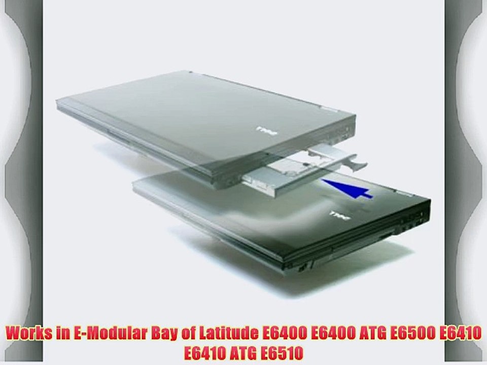 2nd Hard Drive Caddy DELL E6400 E6500 E6410 E6510 Modular Bay (original Newmodeus)